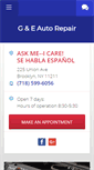 Mobile Screenshot of gandeautorepair.com